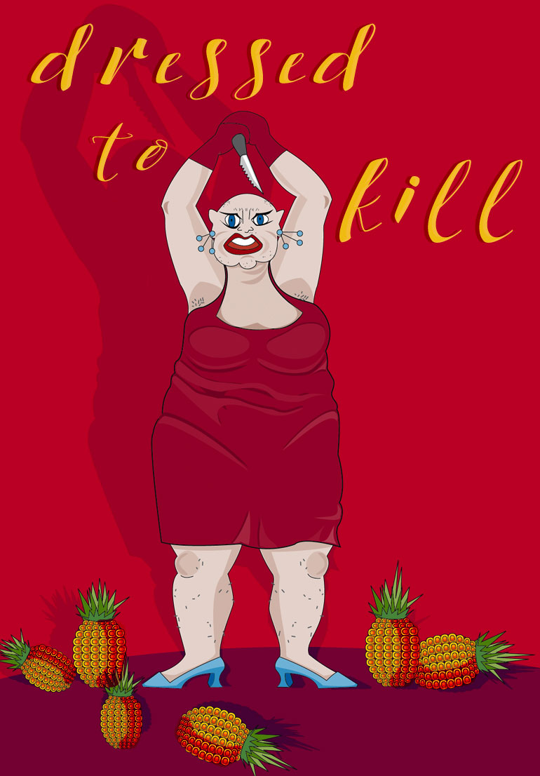 »Dressed to kill« Illustration